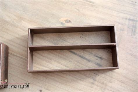 wood centerpiece with metal brackets|diy braze table brackets.